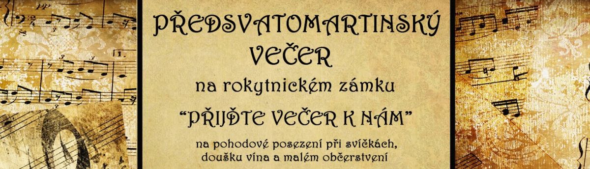 PŘEDSVATOMARTINSKÝ VEČER 2016